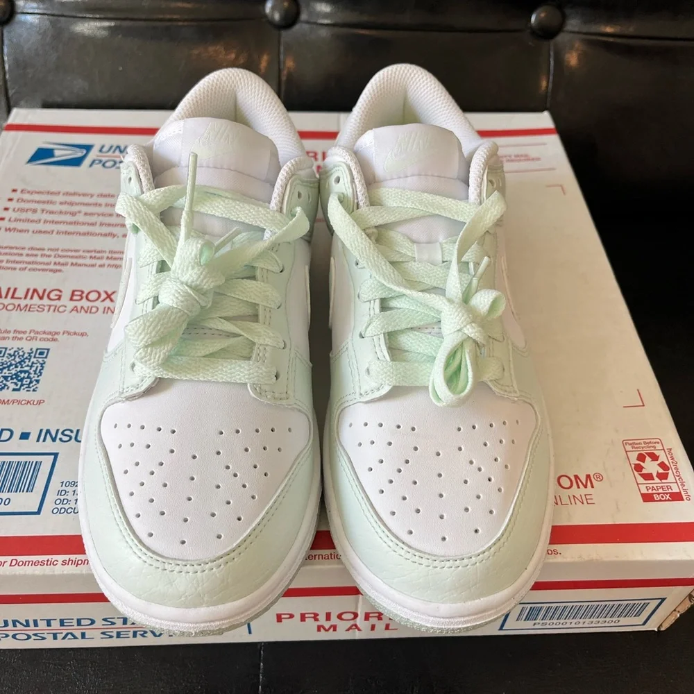 Women’s Nike Dunk‎ Low Next Nature White Mint NWOT No Box Sz 6
